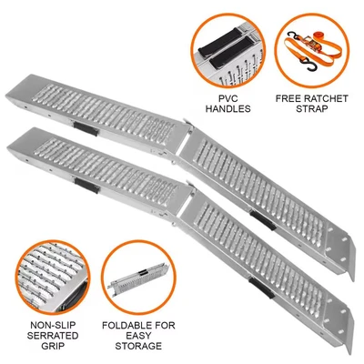 Image of MonsterShop T Mech Foldable Motorbike Ramps