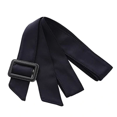 Image of Haveratio Women Trench Coat Belt Overcoat Waist Replacement For Men Navy blue
