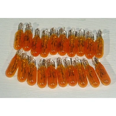 Image of 20 x 5mm FRUIT MACHINE BULBS (YELLOW)