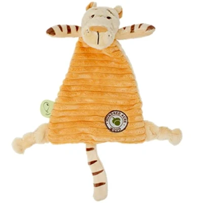 Image of Rainbow Designs Tigger Comfort Blanket Baby Comforter Present, Winnie The Pooh Friends From Hundred Acre Wood, Blanket, Newborn Super Soft Gift