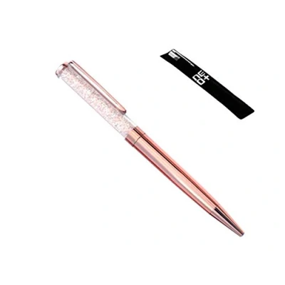 Image of Quality Ballpoint PEN with Crystals REFILL AND POUCH INCLUDED I AM UK SELLER (N+ CLEAR STONES)