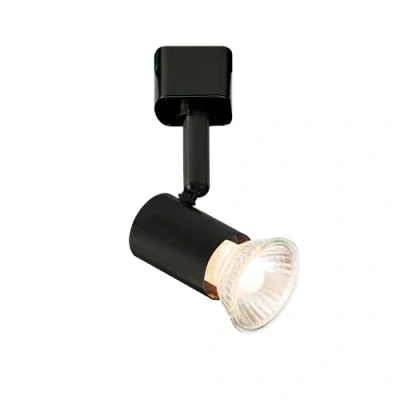 Image of KnightsBridge 230V GU10 Track Spotlight Black, Type C