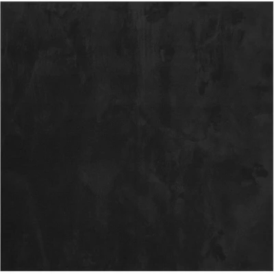Image of vidaXL Rug HUARTE Short Pile Soft and Washable Black 120x120 cm