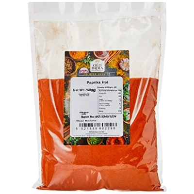 Image of Old India Paprika Hot 750g