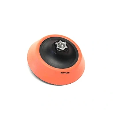 Image of Barnwell 5&quot; 125mm Rotary Backing Plate Pad M14 (Orange/Black) Polishing Machine