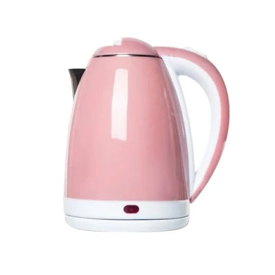 Image of Electric Fast Boil Kettle, 304 Stainless Steel Rapid 2L, 1500W, Auto Shut Off Protection,Pink