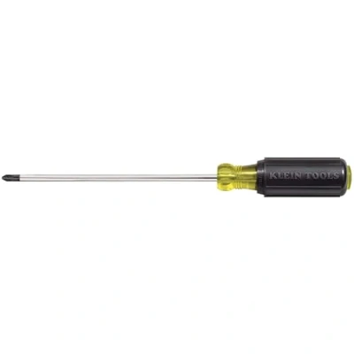Image of # 2 Phillips Screwdriver 18 cm Round Shank, Black, KLEIN TOOLS 603 7