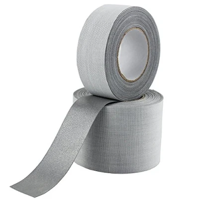Image of Safety Silver Reflective Fabric Tape DIY for Clohting Sew On 25mmx10m (1&quot; x 33ft)