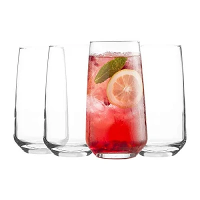 Image of Ravenhead Majestic Set Of 4 Hiballs Glasses 38cl