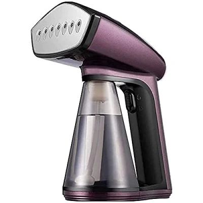Image of CJCSM Steamer for Clothes, Portable Handheld Garment Fabric Wrinkles Remover,25 Second Fast Heat up,Stainless Steel Heated Soleplate