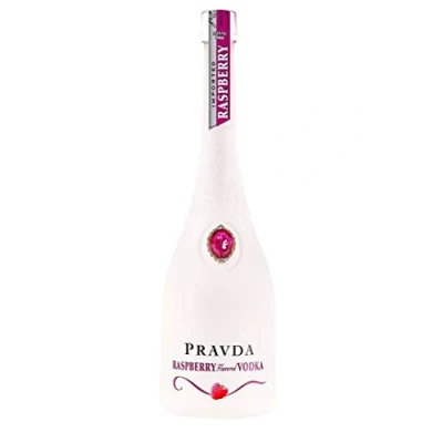 Image of Pravda Ultra Premium Polish Raspberry Vodka 37,5% 70 cl