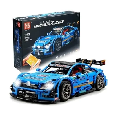Image of Mould King DTM 1989/pcs Remote Control RC Model Blue 13073