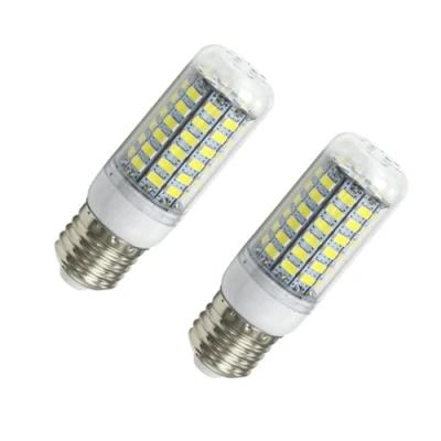 Image of Aoxdi E27 Screw LED Bulb 10W, 69 SMD 5730 ES Bulbs, Light E27, Non Dimmable, AC220 240V, 2 Pack (Cool White)