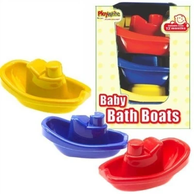 Image of Baby Bath Boat Set of 3
