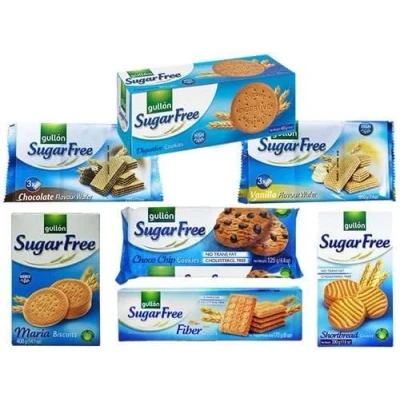 Image of Gullon Sugar Free Biscuits Mixed Selection Pack (7 Pack)