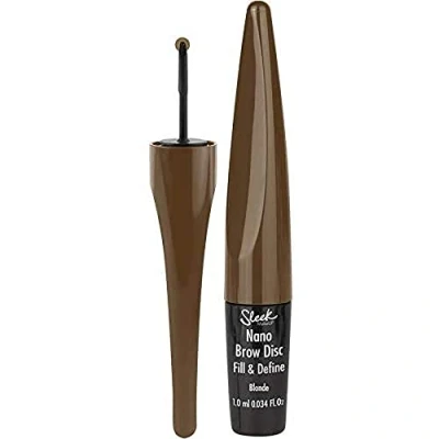 Image of Sleek MakeUP Nano Eyebrow Disc, Mimics Hair Strokes, Smudgeproof with up to 12 Hour Wear, Blonde, 1ml