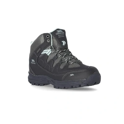 Image of Trespass Women&#039;s Mitzi High Rise Hiking Boots, Iron, 8 UK