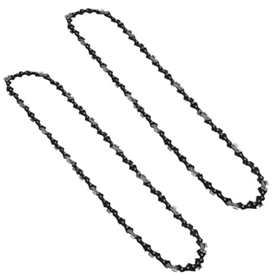 Image of SPARES2GO 14&quot; Chainsaw Chains Compatible with Husqvarna 120i 136Li 436Li T535iXP T536LiXP (52 Links, 3/8″ LP, 0.43&quot;, 1.1mm, Pack of 2)