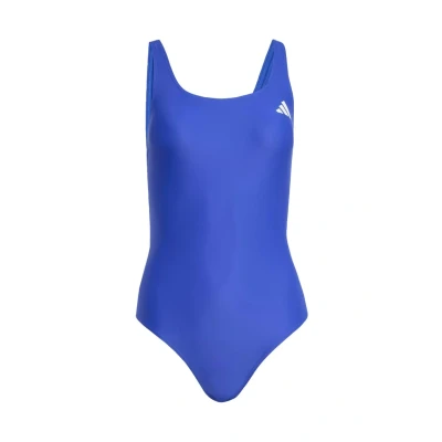 Image of adidas Performance V BACK Swimsuit, Women&#039;s, Size: 36, Semi lucid blue