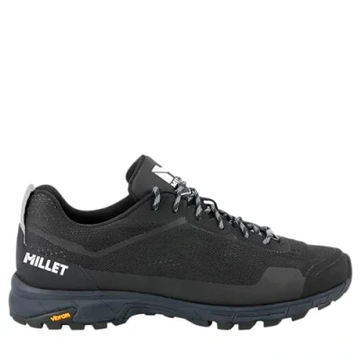 Image of MILLET Men&#039;s M 1 Hiking Shoe, Black New Logo, 12.5 UK