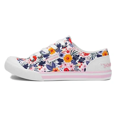 Image of Rocket Dog Jazzin Malden Womens Multi Canvas Size 3 UK Multicolour