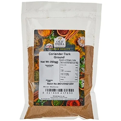 Image of Old India Coriander Dark Ground 250g