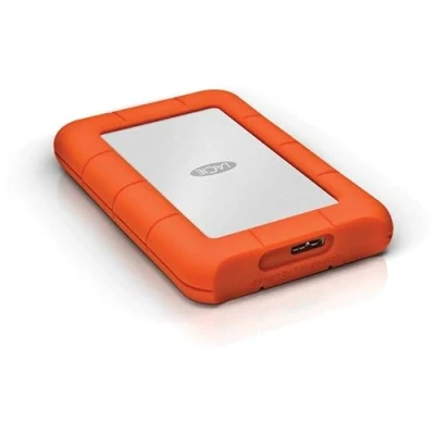 Image of LaCie Rugged Mini 4TB external hard drive 6.35cm (2.5&quot;) USB 3.2 Gen 1 (USB 3.0) Silver,Orange 90