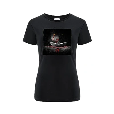 Image of ERT GROUP Women&#039;s It T Shirt, 002 Black, XL