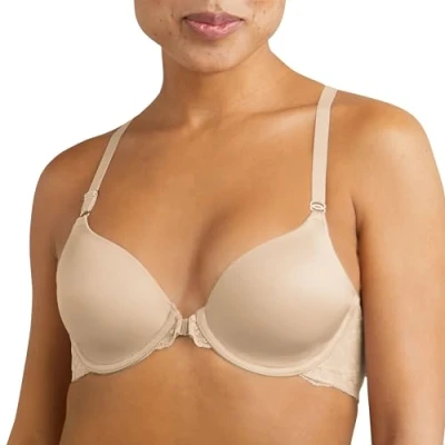 Image of Maidenform Womens One Fab Fit Everyday Full Coverage Racerback Bra, Latte Lift, 40C Beige