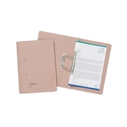 Image of Exacompta Guildhall Transfer File 285gsm Foolscap Buff (25 Pack)