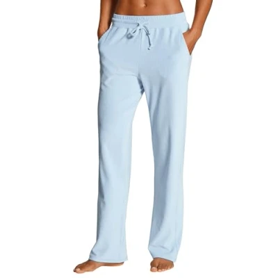 Image of CALIDA Women&#039;s Favourites Cottage Pants, Opaque, Cerulean Blue, 10 12