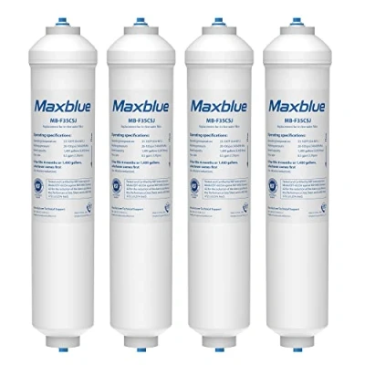 Image of Maxblue Water Filter DA29 10105J Replacement for Samsung External, Premium Coconut Carbon Block, NSF Certified, 6 Months Supply