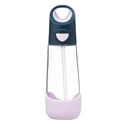 Image of b.Box TritanTM Drink &amp; Water Bottle Easy Grip and Leakproof Lid Cool Modern Child Friendly Design, Best for After Sippy Cup 600ml/20