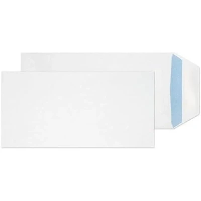Image of Q Connect DL Envelopes Pocket Self Seal 100gsm White (Pack of 500)