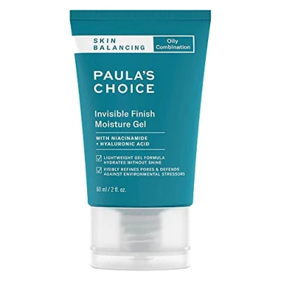 Image of Paula&#039;s Choice Skin BALANCING Gel Moisturiser Lightweight Hydrating Night Cream Minimises Enlarged Pores &amp; Blackheads with Niacinamide Hyaluronic Acid Combination to Oily 60 ml