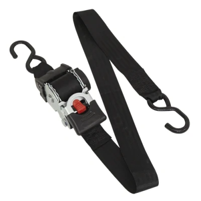 Image of Sealey Auto Retractable Ratchet Tie Down 50mm x 3m