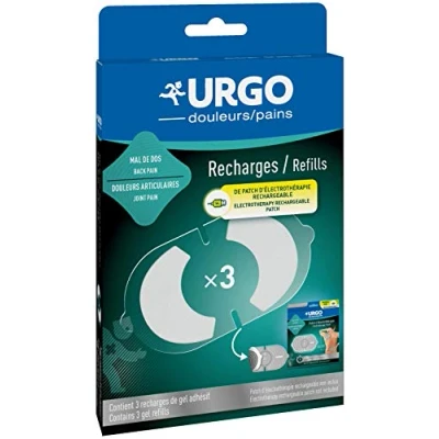Image of Urgo 197365.8 Patch TENS Rechargeable, Plastic, colourless