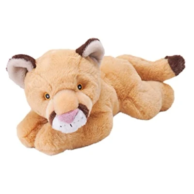 Image of Wild Republic Ecokins, Mountain Lion, Stuffed Animal, 12 inches, Gift for Kids, Plush Toy, Made from Spun Recycled Water Bottles, Eco Friendly, Child’s Room Decor