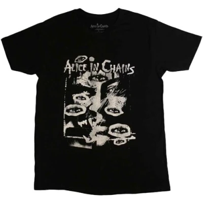Image of Rock Off officially licensed products Alice in Chains All Eyes T Shirt XXL Black