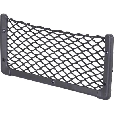 Image of hr imotion storage net with screws for cars, boat, caravan etc. [Size XL (405mm long) Universal Easy installation] 10511301
