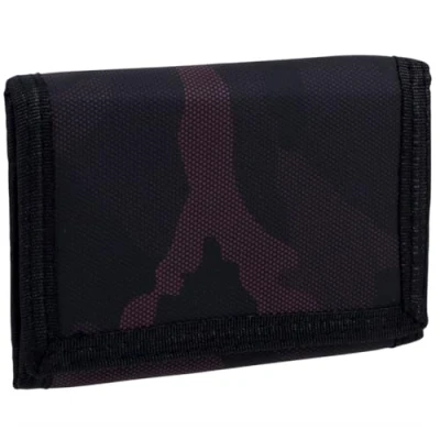 Image of RED X Mens or Boys Tri Fold Camouflage Canvas Wallet Maroon