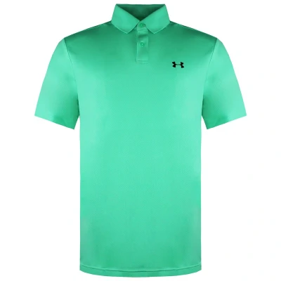 Image of Under Armour Mens Performance 2.0 Polo Shirt Vapor Green S