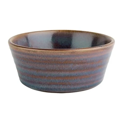 Image of Olympia Cavolo Flat Round Bowls Iridescent 143mm (Pack of 6)