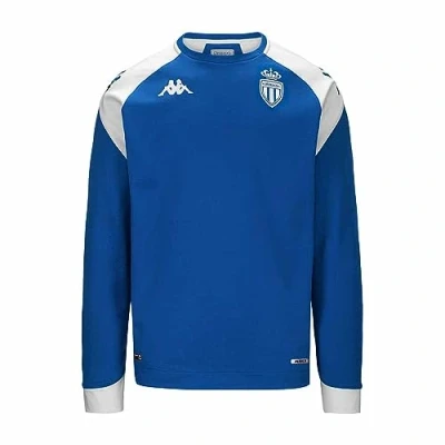 Image of Kappa Sweatshirt ALDREN PRO 7 MONACO 23 24, Blue/Grey, S, Men