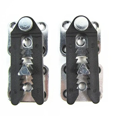 Image of YJZ 2Pcs Sofa Sectional Furniture Connector Joint Snap Alligator Clip