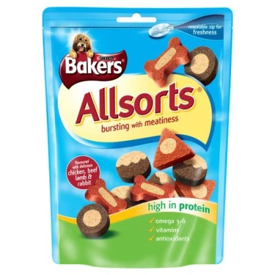 Image of Bakers Allsorts 98g, Pack of 6