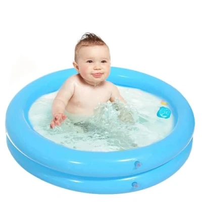 Image of Settoo Small Paddling Pools For Kids, Inflatable Pools, Toddlers Soft Floor Portable Mini Family Swimming Pool Round 65Cm