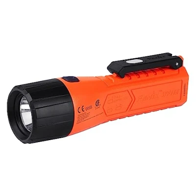 Image of fenix WF11E, ATEX Intrinsically Safe Work Torch 200 Lumens 185m 70 Hrs Max Zone 0, 1, 2, 20, 21 &amp; 22 3X AA Batteries Magnetic Tail Body Clip IP67