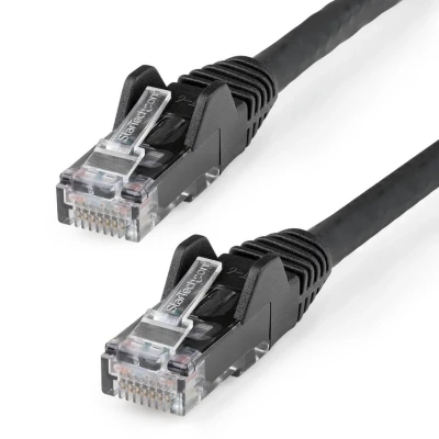 Image of StarTech.com 5m Black GB Snagless RJ45 UTP Cat6 Patch