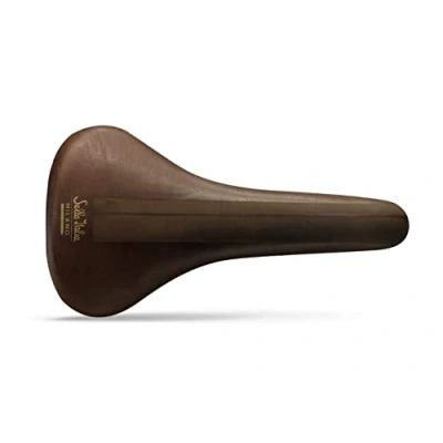 Image of Selle Italia Turbo Bullitt Vintage Saddle: Brown, L1